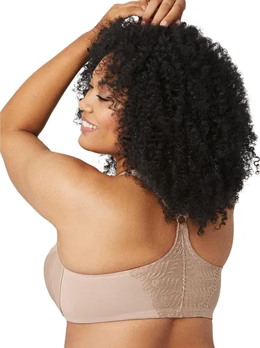 Vista 2 de Glamorise Women's Plus Size Front-Close T-Back Wonderwire Underwire #1246