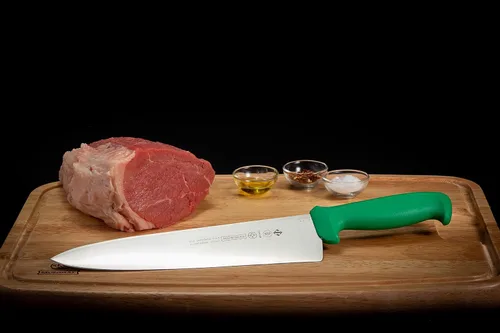 Vista 2 de Mundial 5600 Series 10 en cuchillo de chef o cocinero con mango verde