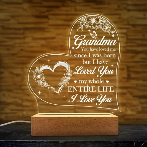 Vista 14 de SANDJEST Luz nocturna acrílica, regalos cristianos para mujeres, regalos inspiradores con versículos de la Biblia, decoración religiosa