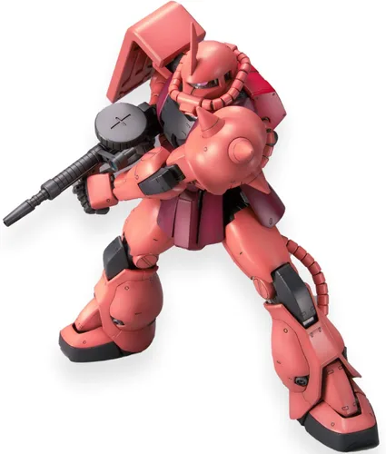 Vista 7 de Figura de acción MS-06S Zaku II de la Char Ver 2.0 Master Grade por Bandai Hobby