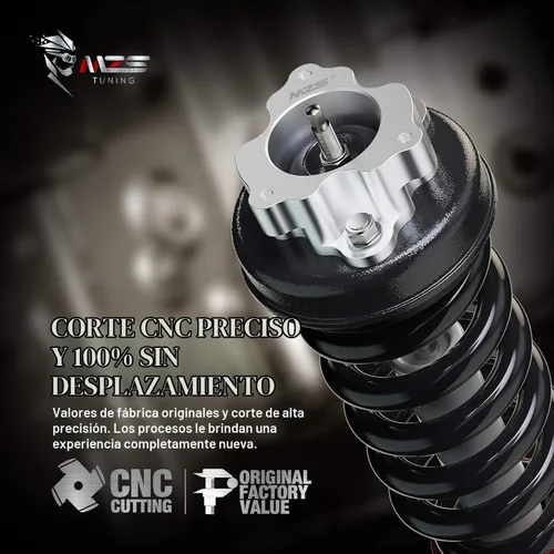Vista 3 de MZS Kit de elevación niveladora delantera de 2" Compatible con Frontier 2005-2024/Xterra 2005-2015/Pathfinder 2005-2012/Equator 2009-2012 2WD 4WD