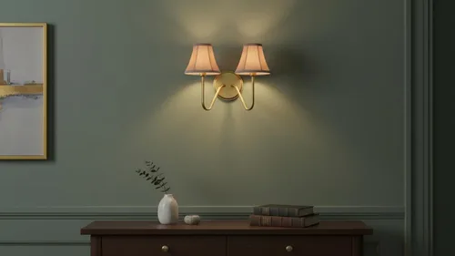 Vista 12 de Aspen Creative 30008 Lámpara de araña con forma de campana pequeña, color beige, parte superior de 3 pulgadas x 6 pulgadas inferior x 5 pulgadas