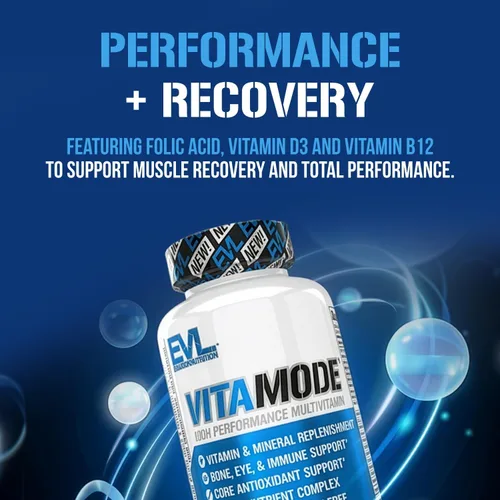 Vista 15 de EVL Advanced Daily Multivitamin - Multivitamínico diario avanzado para hombres con minerales esenciales, complejo de fitonutrientes y VitaMode