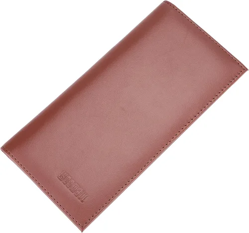 Vista 5 de LYOOmaLL Funda de cuero para chequera y registro para hombres y mujeres