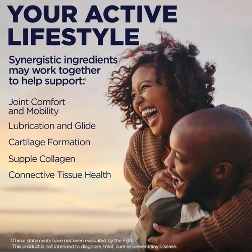 Vista 3 de KAL Glucosamina condroitina MSM, suplemento de apoyo articular para mujeres y hombres, 1500 mg de sulfato de glucosamina, 1200 mg de condroitina
