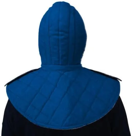 Vista 3 de THE MEDIEVALS Gambeson - Capucha de algodón con armadura de disfraz Coller SCA