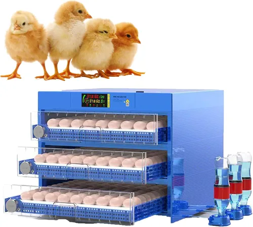 Vista 14 de Eggs Automatic Egg Incubator,Egg Incubator with Automatic Egg Turning, Humidity Control, Temperature Control, Incubators for Hatching Chicken, Duck