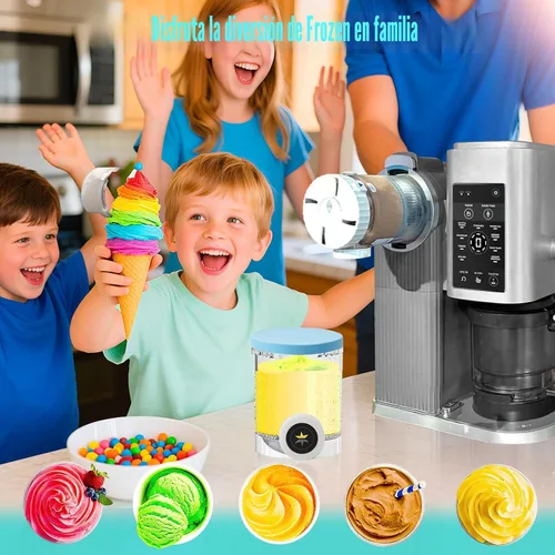 Vista 2 de Dispensador suave para Ninja Swirl de CREAMi serie NC700 – Pintas y tapas suaves compatibles con la máquina de helados Ninja Swirl NC701 NC701Q 2
