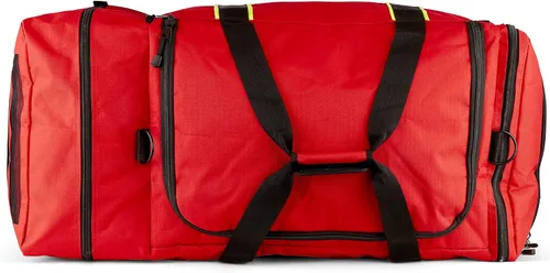 Vista 4 de TheFireStore TFS - Bolsa de equipo de bomberos jumbo, color rojo