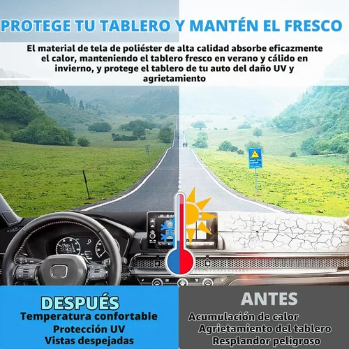 Vista 7 de Cubierta de salpicadero para Toyota RAV4 2025 2024 2023 2022 2021 2020 2019 cubierta de salpicadero protector almohadilla para accesorios Toyota
