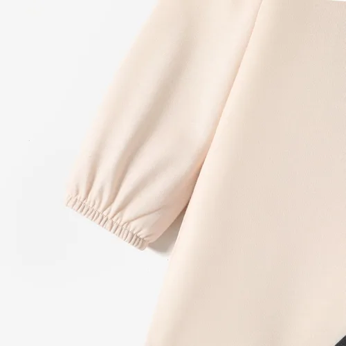 Vista 6 de L.O.L. Surprise! Vestido de sudadera con capucha para niñas pequeñas con estampado de bolsa, manga larga con capucha