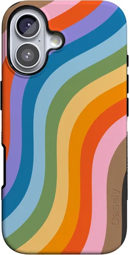 Vista 34 de Casely Funda para iPhone 17 Ónix de medianoche Negro brillante Compatible con MagSafe Diseño protector audaz Ónix de medianoche Black