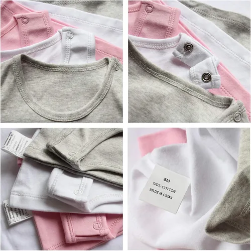 Vista 6 de Paquete de 2 camisetas divertidas con texto en inglés "Auntie's Drinking Buddy & If Mom Says No My Aunt Will Say Yes" para bebés recién nacidos