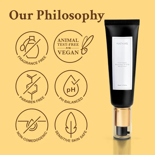 Vista 7 de MATKAS Korean Active Capsule - Crema facial híbrida retinal al 0.05%, 1.7 onzas líquidas, hidratante facial nocturno, hidratante coreano