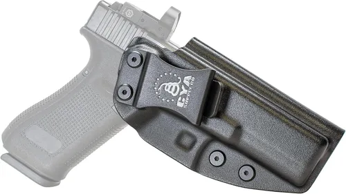 Vista 114 de CYA Supply Co. - Fundas IWB Black Optics Ready - Múltiples ajustes - Propiedad de veteranos - Fabricado en Estados Unidos