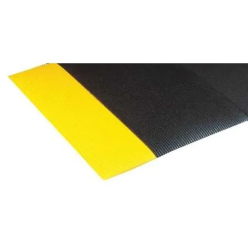 Vista 6 de Notrax - 413S0023BL NoTrax 413 Blade Runner Safety/Anti-Fatigue Mat con esponja de PVC Dyna-Shield, 2' ancho x 3' largo x 1/2" grosor, negro