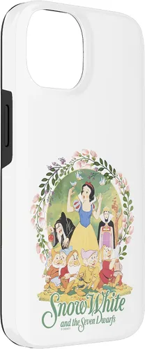 Vista 6 de Disney Blancanieves & The Seven Dwarfs Floral Portrait Case para iPhone 17