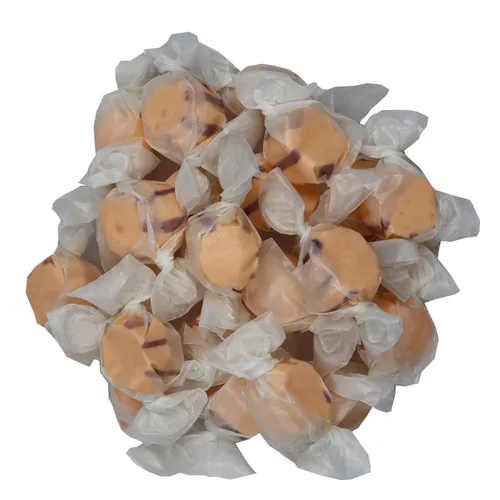 Vista 67 de Dulces gourmet suaves y masticables de agua salada, envueltos individualmente, bolsa a granel (pastel de manzana, 1 libra (paquete de 1))