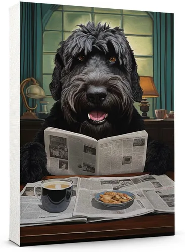 Vista 119 de Thuan Affenpinscher - Póster de lienzo con tus fotos, arte de pared para decoración del hogar, regalo conmemorativo para amantes de las mascotas
