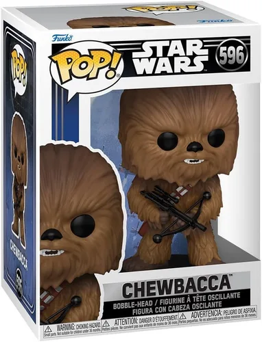 Vista 2 de POP Star Wars: New Classics - Figura de vinilo de Chewbacca Funko (con funda protectora de caja compatible), multicolor, 3.75 pulgadas