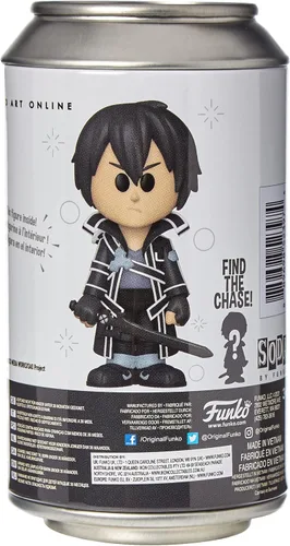 Vista 2 de Sword Art Online Kirito - Figura de soda de vinilo