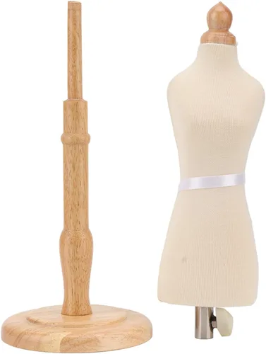 Vista 7 de Maniquí femenino para coser y hacer patrones, maniquí de exhibición ajustable con soporte de trípode para exhibición de ropa, tienda minorista, uso