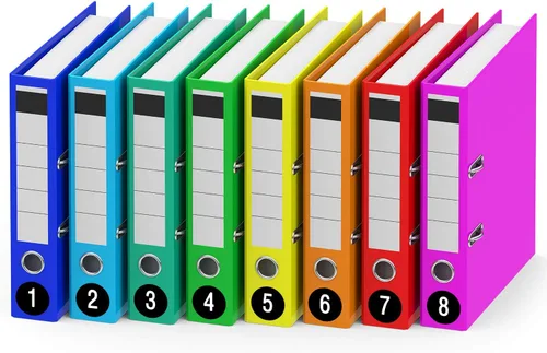 Vista 3 de Outus 10 hojas de 1 a 50 calcomanías de números pequeños para el aula, calcomanías de vinilo con números consecutivos, autoadhesivas, impermeables