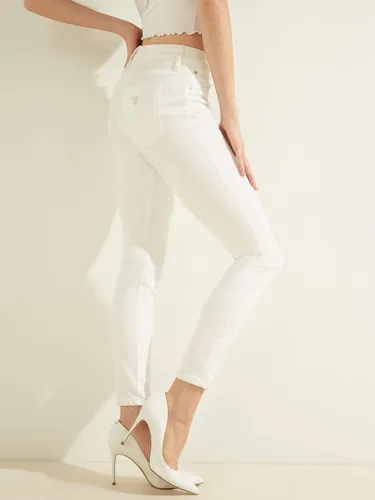 Vista 4 de GUESS Jeans ajustados elásticos de tiro medio para mujer