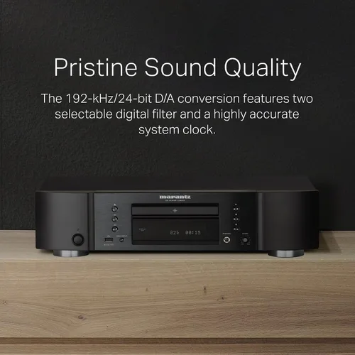 Vista 3 de Marantz CD6007 Slimline - Reproductor de CD con HDAM personalizado