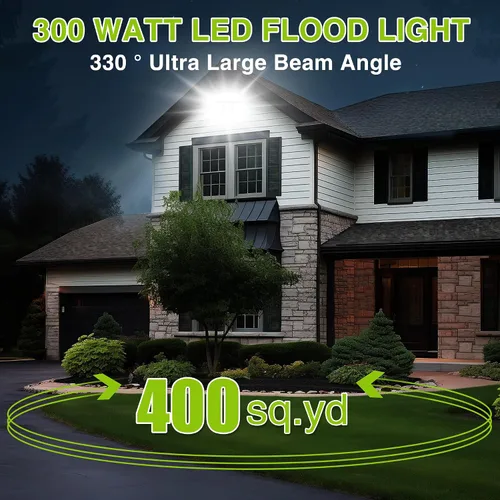 Vista 14 de STASUN - Luz de inundación LED para exteriores, 150 W, 15000 lúmenes, 6000 K, luz blanca IP66, impermeable, luz de estacionamiento comercial, 3