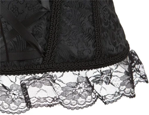 Vista 5 de Corsé de princesa renacentista con mangas fruncidas florales elegantes para mujer
