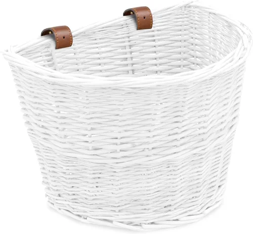 Vista 10 de ProSource Bicycle Front Basket for All Ages, Detachable Bike Basket with Adjustable Straps, Fits Most Bikes, 15LB Capacity