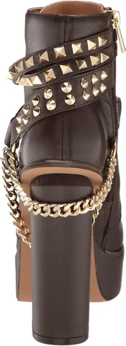 Vista 3 de Jessica Simpson Tacones de bloque con tachuelas de cuero Lannoli para mujer