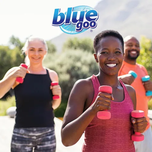Vista 6 de Blue Goo Crema para aliviar el dolor: alivio para el dolor de espalda/cuello, músculo/articulación relacionados con deportes
