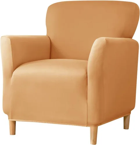 Vista 13 de XMAYODS Funda para silla de club, fundas suaves y elásticas para silla de sala de estar y dormitorio, funda para silla de bañera, funda lavable