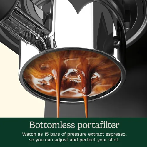 Vista 4 de Cuisinart Espresso Bar Slim Máquina de Café Espresso, Hace Bebidas Calientes o Frías de Calidad de Café Incluyendo Cappuccino, Lattes y Bebidas