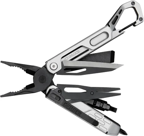 Vista 10 de Gerber Gear Stakeout Spark - Cuchillo plegable multiherramienta para mochileros, supervivencia, campamento, al aire libre, herramienta de bolsillo