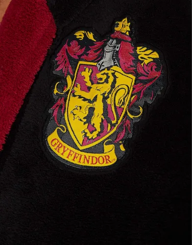 Vista 3 de Harry Potter Bata con capucha de forro polar para adultos talla única Unitalla
