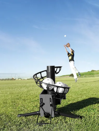 Vista 3 de SKLZ Pitching Machine Improve Your Swing Ideal for Baseball & Softball Drills Develops Hitting Power and Fielding Skills Portable & Easy to