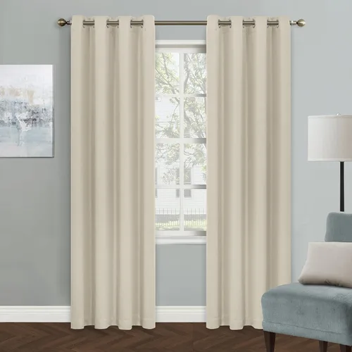 Vista 47 de MYSKY HOME Cortinas Aqua para Armario para Entrada Cortina Opaca para Puerta para Sala de Estar Cortina Oscurecedora de Habitación con Ojales