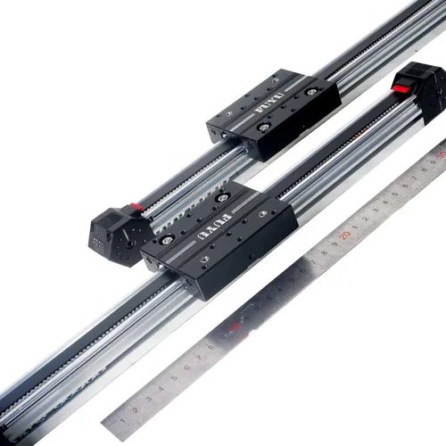 Vista 4 de FUYU FPB30 Módulo lineal de guía de correa lineal con motor de paso Nema 17 para CNC [Tamaño de trabajo de carrera de 100 mm]