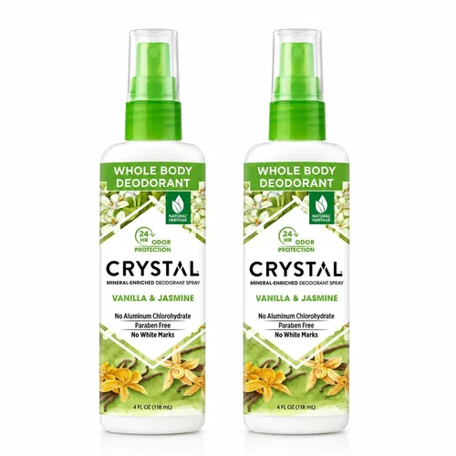 Vista 14 de Crystal Mineral desodorante en aerosol, 8 onzas, paquete de 2, manzanilla + té verde