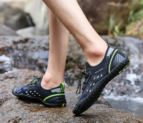 Vista 3 de UBFEN Zapatos de agua para hombres y mujeres al aire libre senderismo aqua kayak zapato