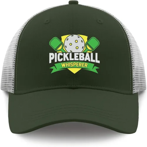 Vista 9 de devor Gorra de béisbol Pickleball Whisperer, divertida gorra de béisbol para hombre