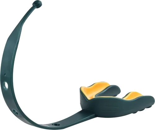 Vista 14 de Oral Mart - Protector bucal deportivo con correa para fútbol, lacrosse, hockey sobre hielo, taekwondo