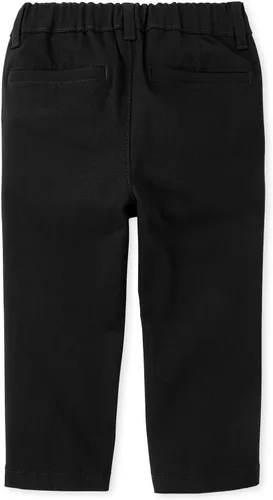 Vista 4 de The Children's Place Pantalones chinos elásticos para bebés y niños pequeños