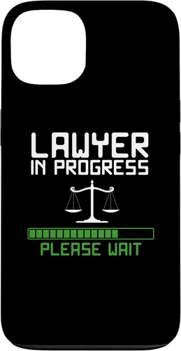 Vista 7 de Lawyer in Progress Scales of Justice Law School Student Case for iPhone 16