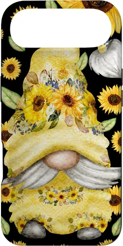 Vista 27 de Sunflower Gnome for Summer Garden Mom Cute Floral Pattern Case for iPhone 17