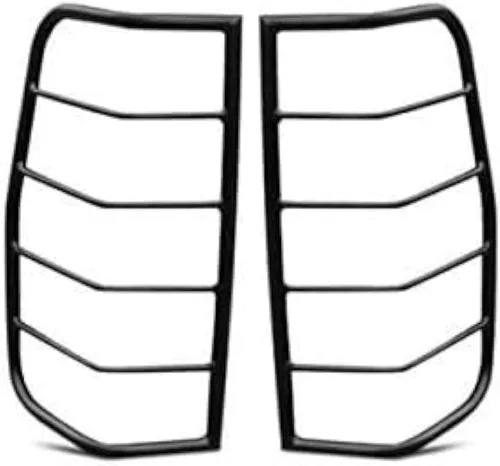 Vista 5 de TAC - Protector de luz trasera compatible con Silverado/Sierra 1500 1999-2006 Silverado/Sierra 1500 2001-2006 / Sierra 1500HD/2500HD/3500HD