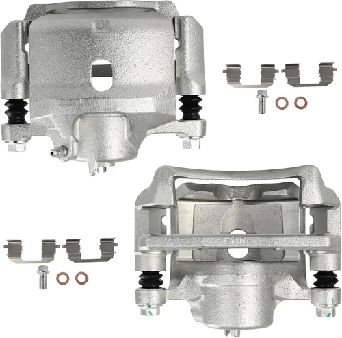 Vista 25 de ECCPP 18B4639A - Pinza de freno de disco delantera derecha con soporte para Buick 1997-2004, Cadillac 1997-2005, Chevy 2000-2005, Oldsmobile